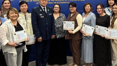 Участие в обучающем тренинге на базе Академии управления МВД РК